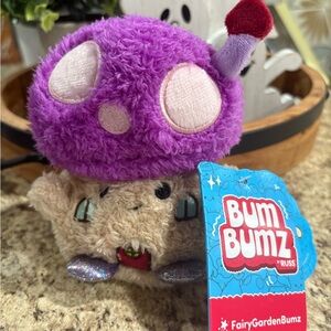 Russ FairyGardenBumz Plush Toy - Purple and Tan “Chris”